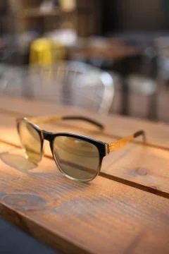 Glasses. Close up Stock Photos