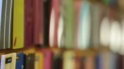 Glasses colored raw pieces of plastic in glasses workshop Stock Footage 64529683