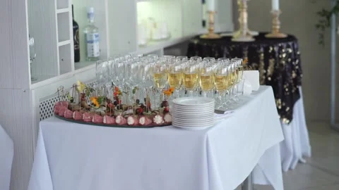 Glasses with drinks Stock Footage 159881941