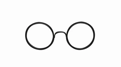 Glasses Frame Illustrazione stock