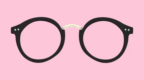 Glasses Frame Stock Illustration