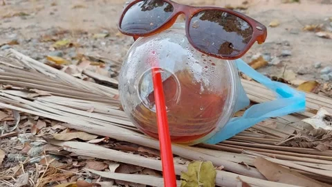 Glasses with glasses Stock Footage 265980837