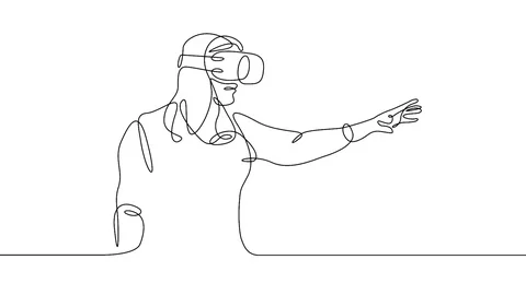 Glasses helmet device virtual reality Video stock 99683386