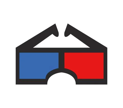 Glasses icon illustrated in vector on white background イラスト素材