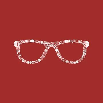 Glasses icon イラスト素材