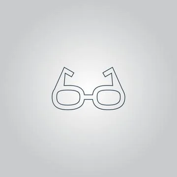 Glasses icon Stock Illustration