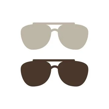 Glasses icon. Simple color vector elements of hipster style icons for ui and ux 스톡 일러스트
