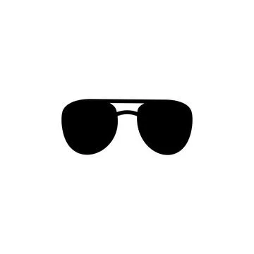 Glasses icon vector. eye glasses icon. sunglasses Stock Illustration