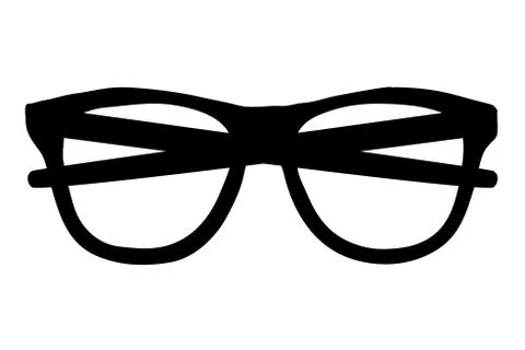 Glasses icon vector Stock Illustration