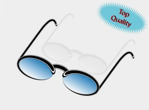 Glasses Illustrazione stock