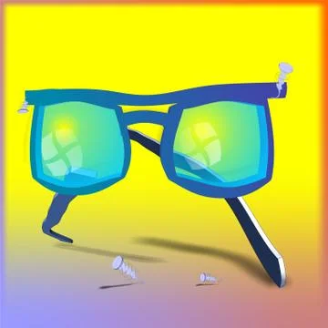 Glasses Stock Illustration