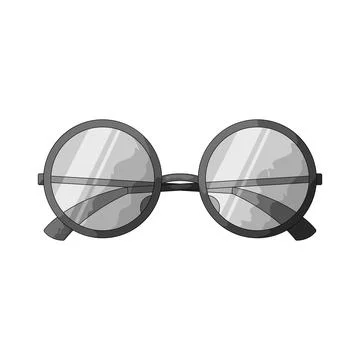 Glasses illustration Stock Illustration