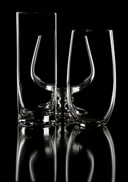 Glasses, isolated. Stock Photos