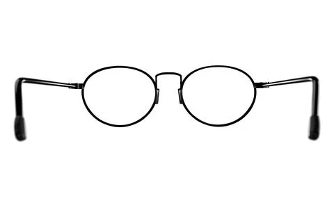 Glasses on isolated on white background. Eye glasses seen from back view. see Stock Illustration
