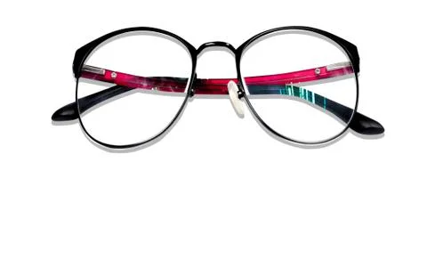 Glasses. Isolated on white background Stock Photos