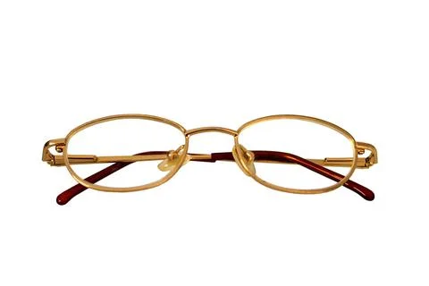 Glasses isolated on white background Stock Photos
