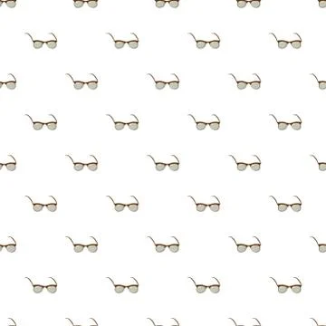 Glasses pattern Stock Illustration