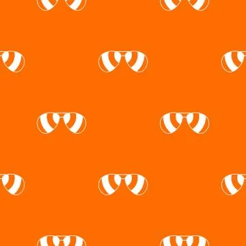 Glasses pattern seamless Stock Illustration