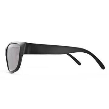 Glasses road vision Stock Illustration