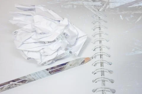 Glasses Stationery Wood background Stock Photos