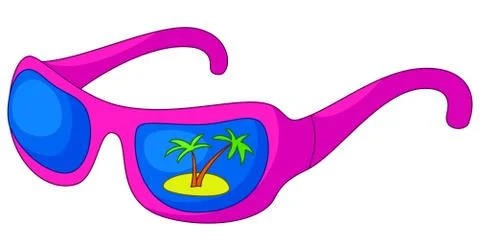 Glasses sun-protection Stock Illustration