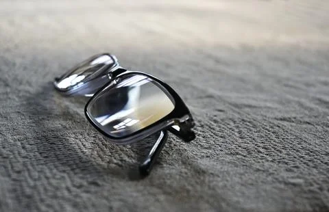 Glasses on the table Stock Photos