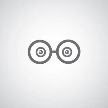 Glasses vector design Stock Illustration