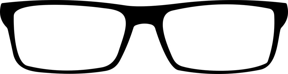 Glasses. Vector glasses model icon. Sunglasses, glasses, Silhouette. Stylis.. Stock Illustration