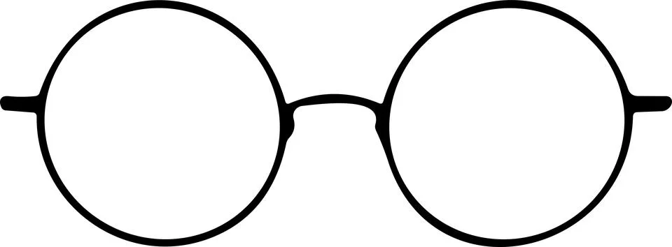 Glasses. Vector glasses model icon. Sunglasses, glasses, Silhouette. Stylis.. Stock Illustration