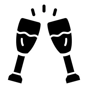 Glasses Vector Icon Design Illustration Stock Illustration