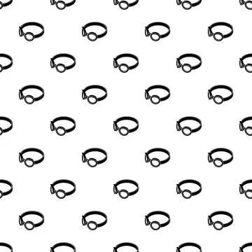 Glasses welding mask pattern vector seamless イラスト素材