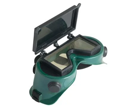 Glasses for welding Stock Photos