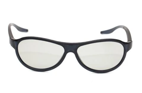 Glasses on a white background Stock Photos