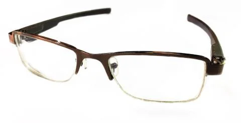 Glasses on a white background Stock Photos