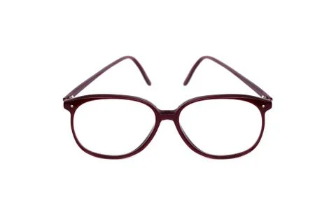 Glasses on a white background Stock Photos