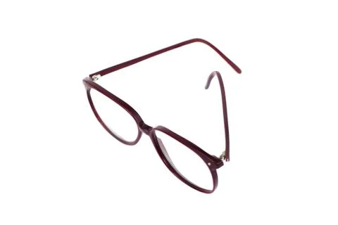 Glasses on a white background Stock Photos