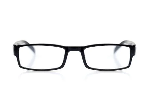 Glasses on a white background 库存照片