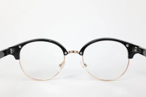 Glasses on white Stock-Fotos