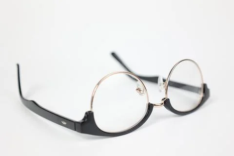 Glasses on white Stock-Fotos