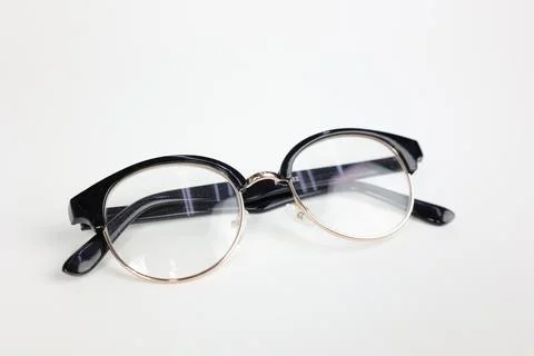 Glasses on white Stock-Fotos