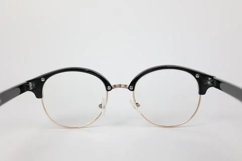 Glasses on white Stock-Fotos