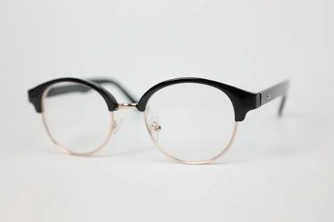 Glasses on white Stock-Fotos