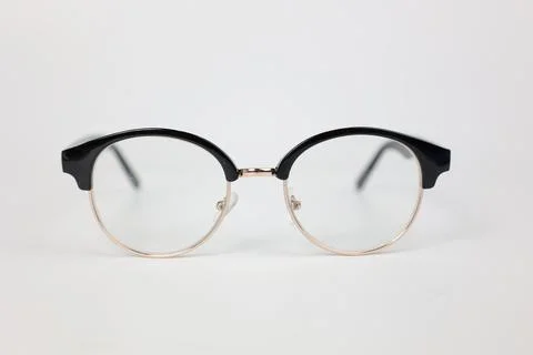 Glasses on white Fotos Stock