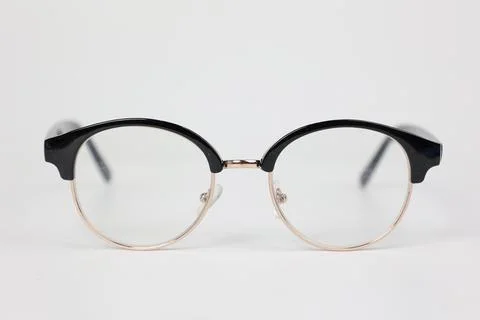 Glasses on white Stock-Fotos