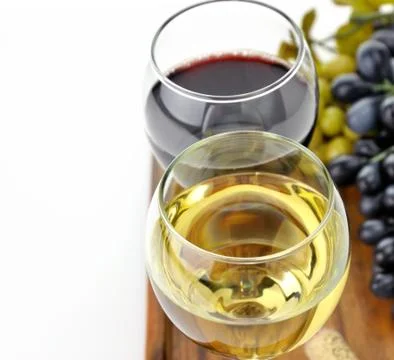 Glasses of wine Stock Photos