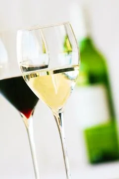 Glasses of wine Stock Photos