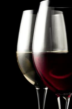 Glasses of Wine Stock Photos