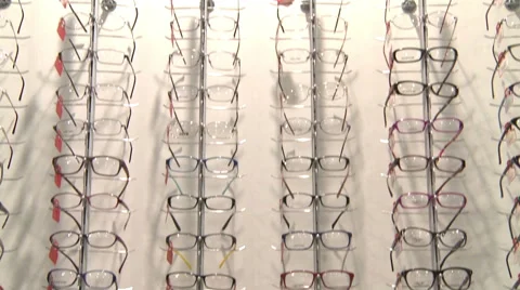 Glasses,shop optics Stock Footage 59530909