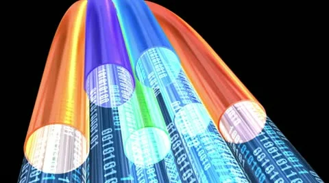 Glassfiber animation Stock-Footage 12280933