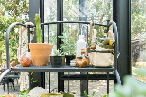 A glasshouse Stock Photos